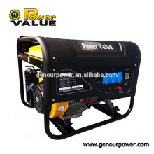Easy Start With Battery 5kw Self Start Gasoline Generator HP6500E With Low Niose